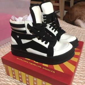 Jeffrey Campbell GLOW IN THE DARK High Top Sneaker